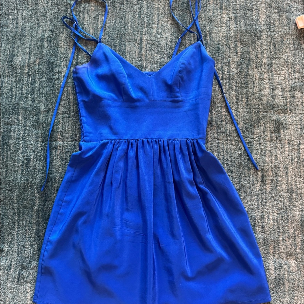 Amanda Uprichard Royal Blue Dress